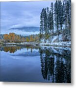 Reflections Of The Season Metal Print