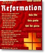 Reformation Metal Print