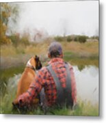 Resting Together Metal Print