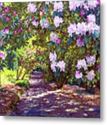 Rhododendron Garden Metal Print