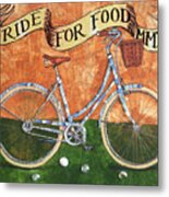 Ride For Food Mmxx Metal Print