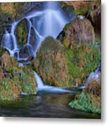 Rifle Falls Closeup Metal Print