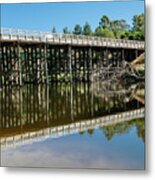 Road Bridge, Bridgetown, Western Australia Metal Print