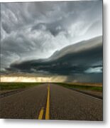 Road To The Storm Metal Print