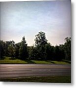 Roadside Sky Metal Print