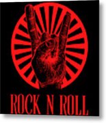 Rock N Roll Metal Print