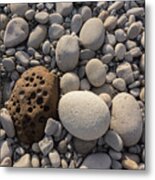 Rocks And Pebbles Metal Print