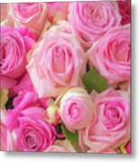 Romantic In Pink Metal Print