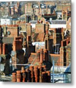 Rooftops And Chimneys Of London Metal Print