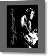 Rory Gallagher   70s Metal Print