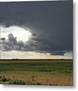 Rotating Thunderstorm Near Cheyenne Wells, Colorado Metal Print