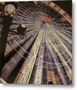 Roue De Paris--european Ferris Wheel Metal Print