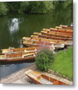 Row Boats In Bath Metal Print