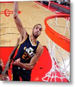 Rudy Gobert Metal Print