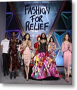 Runway - Fashion For Relief Cannes 2018 Metal Print