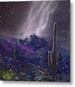 Sabino Canyon Stars, Tucson Metal Print