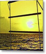 Sailors Sunset Metal Print