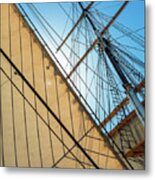Sails And Rigging #1 Metal Print
