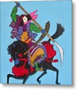 Samurai Warrior Metal Print