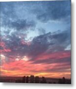 San Diego Sky Metal Print