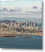 San Francisco, Aerial View Metal Print