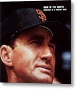 San Francisco Giants Manager Alvin Dark, 1963 All Star Game Sports Illustrated Cover Metal Print