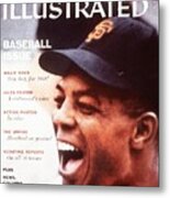 San Francisco Giants Willie Mays Sports Illustrated Cover Metal Print
