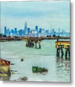 San Francisco Skyline Metal Print