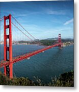 San Francisco's Iconic Golden Gate Bridge Metal Print