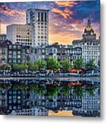 Savannah Riverfront Metal Print