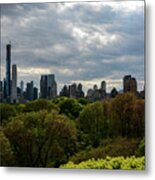 Savoring Simplicity - Central Park, New York City Metal Print