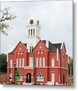 Schley County Courthouse 2 Metal Print