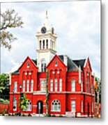 Schley County Courthouse 4 3 2 Metal Print