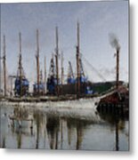 Schooner Paul Palmer Metal Print