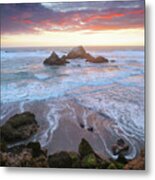 Seal Rock Bliss Metal Print