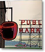 Seattle Icon Metal Print