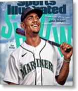 Seattle Mariners Julio Rodriguez, 2023 Mlb Season Preview  Issue Cover Metal Print