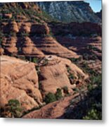 Sedona From The Air #5 Metal Print