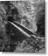 Sentry Bridge At Watkins Glen Metal Print