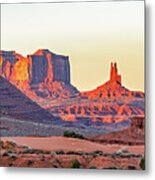 September 2022  Monument Valley Sunset Metal Print
