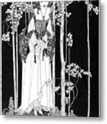 Shakespeare Hamlet Illustrations By John Austen - Ophelia Metal Print