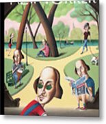 Shakespeares In The Park Metal Print
