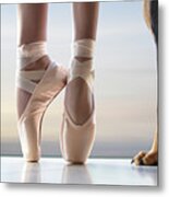 Shall We Dance - On Pointe Metal Print