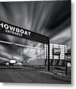 Showboat Drive-in Theater Metal Print
