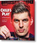 Si Kids - Max Verstappen Issue Cover Metal Print