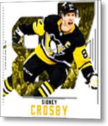 Sidney Crosby Ice Hockey Metal Print