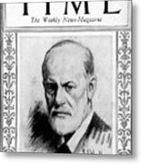Sigmund Freud - 1924 Metal Print