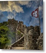 Sintra Moorish Castle Rampart Metal Print