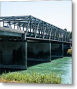 Skagit River I-5 Bridge Metal Print