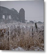 Skeletal Remains Metal Print